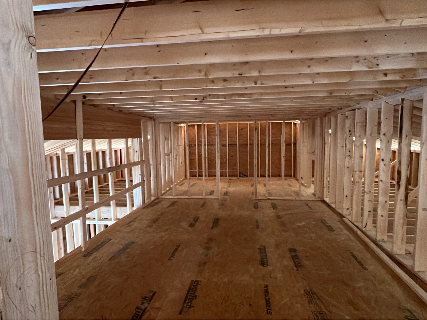 Open loft framing