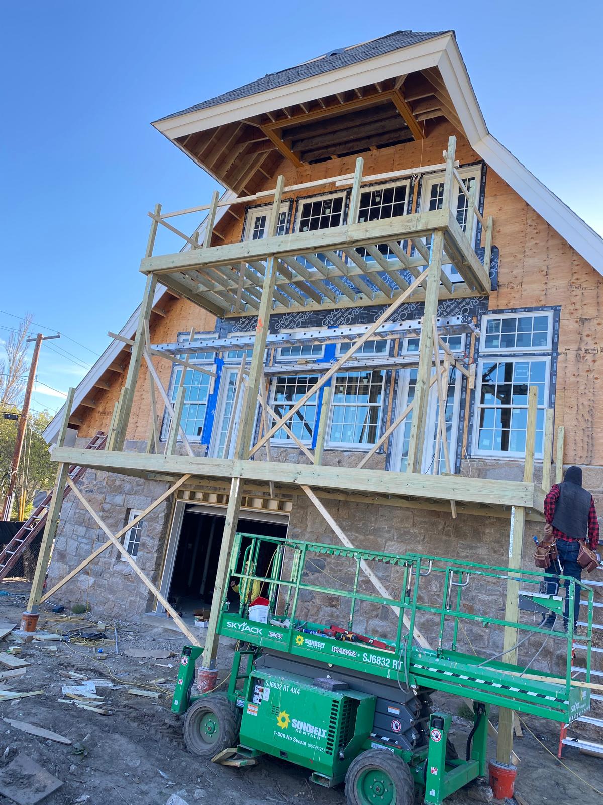 Scaffold rigging